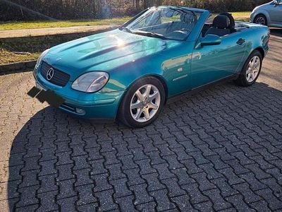 Gebraucht Mercedes SLK230 193 PS (141 kW) 1998 Grün Cabrio