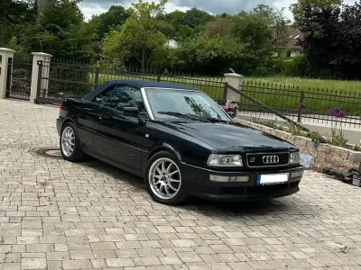 Gebraucht Audi 80 125 PS (91 kW) 1997 Blau Cabrio