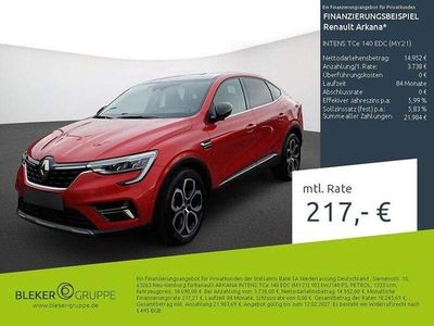Gebraucht Renault Arkana Intens 140 PS (102 kW) 2022 Rot SUV