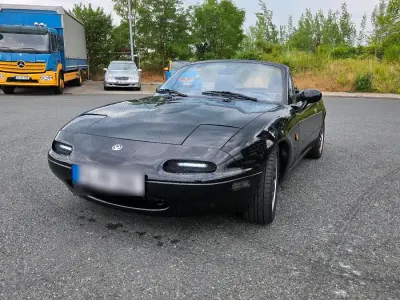 Gebraucht Mazda MX5 131 PS (96 kW) 1995 Schwarz Cabrio