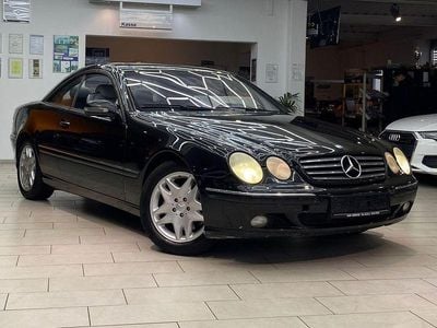 Obsidianschwarz metalliclack Gebraucht 2002 Mercedes CL500 Coupé | 4.300 € (Superpreis)