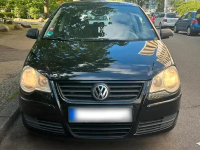 Gebraucht VW Polo Comfortline 69 PS (50 kW) 2009 Schwarz Kleinwagen