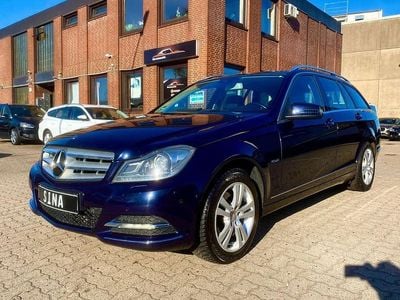 Usata Mercedes C220 Avantgarde 170 CV (125 kW) 2012 Blu Station wagon