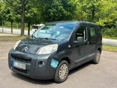 Gebraucht Citroën Nemo 68 PS (50 kW) 2008 Schwarz Van / Kleinbus