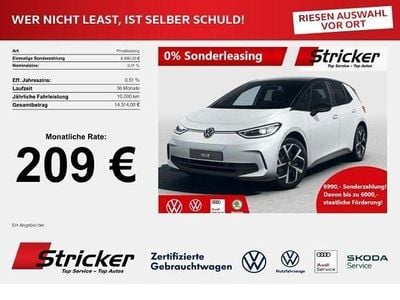Neu VW ID.3 Pro 150 kW (204 PS) 2026 Weiß Kleinwagen