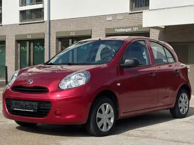 Gebraucht Nissan Micra 80 PS (58 kW) 2012 Rot Kleinwagen
