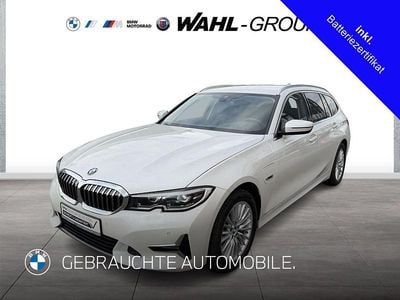 Second-hand BMW 330e Luxury Line 292 CP (214 kW) 2021 Alb Break