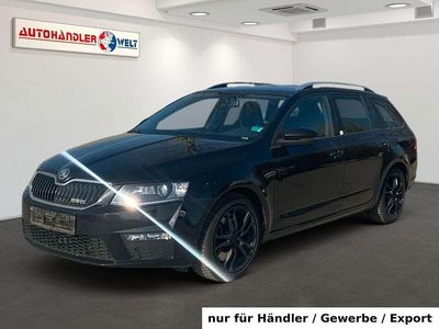 Gebraucht Skoda Octavia RS 184 PS (135 kW) 2014 Schwarz Kleinwagen