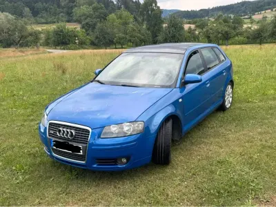 Gebraucht Audi A3 S-Line 105 PS (77 kW) 2006 Blau Kleinwagen