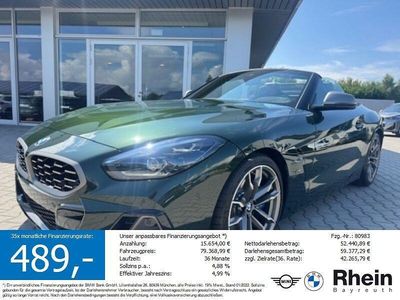 Neu BMW Z4 M Sport 340 PS (250 kW) 2026 Grün Cabrio
