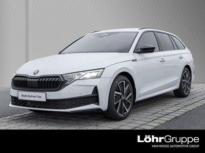 Moonweiss metallic Neu 2025 Skoda Octavia SportLine Kombi | 42.890 € (Teuer)