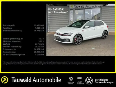 Używany VW Polo GTI 207 KM (152 kW) 2021 Biały Sedan/Limuzyna