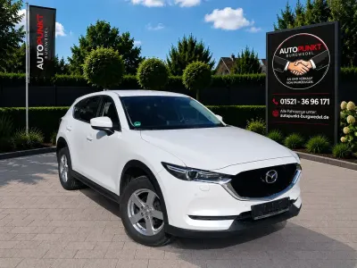 Gebraucht Mazda CX-5 Exclusive-Line 165 PS (121 kW) 2018 Weiß SUV