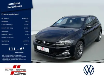 Brugt VW Polo Active 95 HK (69 kW) 2021 Sort Hatchback