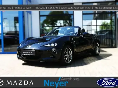 Neu Mazda MX5 Exclusive-Line 132 PS (97 kW) 2025 Jet black Cabrio
