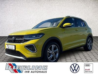 Gebraucht VW T-Cross R-line 150 PS (110 kW) 2024 Gelb SUV