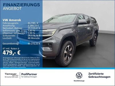 Gebraucht VW Amarok Life 205 PS (150 kW) 2023 Grau Pickup