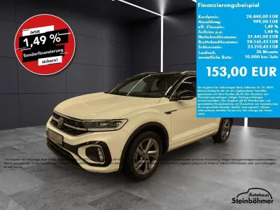Gebraucht VW T-Roc Cabriolet R-line 150 PS (110 kW) 2025 Pure white SUV