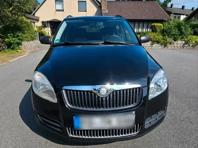 Gebraucht Skoda Fabia Style 70 PS (51 kW) 2009 Schwarz Kombi