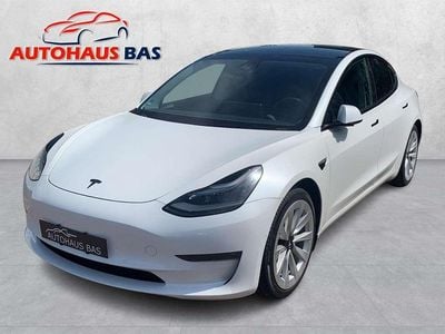 Begagnad Tesla Model 3 Long Range AWD 350 kW (476 HK) 2021 Vit Sedan