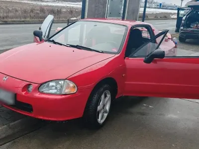 Gebraucht Honda CR-X 125 PS (91 kW) 1993 Rot Cabrio