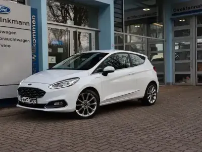 Gebraucht Ford Fiesta Vignale 125 PS (91 kW) 2020 Weiß Kleinwagen
