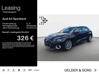 Gebraucht Audi A3 Advanced 150 PS (110 kW) 2022 Schwarz Limousine