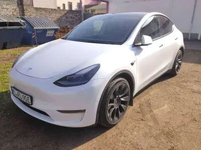 Brugt Tesla Model Y 378 kW (514 HK) 2022 Hvid SUV