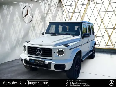 Gebraucht Mercedes G580 Night 431 kW (587 PS) 2025 Manufaktur opalithweiß magno SUV