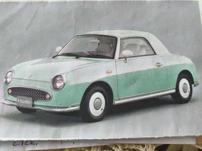 Gebraucht Nissan Figaro 76 PS (55 kW) 1991 Grün Cabrio