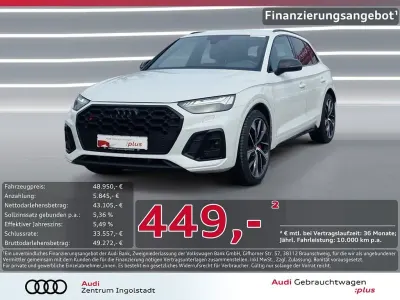 Gebraucht Audi SQ5 Ambiente 341 PS (250 kW) 2023 Gletscherweiß metallic SUV