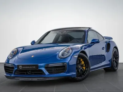 Brugt Porsche 911 Turbo S 581 HK (427 kW) 2016 Blå Coupe