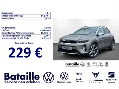 Gebraucht Kia Stonic Platinum Edition 120 PS (88 kW) 2022 Grün SUV