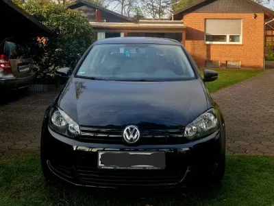 Gebraucht VW Golf VI Comfortline 80 PS (58 kW) 2009 Schwarz Kleinwagen