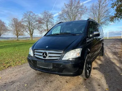Używany Mercedes Viano 163 KM (119 kW) 2011 Czarny Minivan