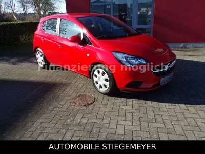Gebraucht Opel Corsa Edition 75 PS (55 kW) 2016 Rot Kleinwagen