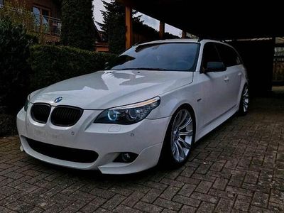 Usata BMW 525 M Sport 250 CV (183 kW) 2008 Bianco Station wagon