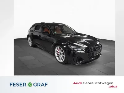 Gebraucht Audi RS6 Ambiente 600 PS (441 kW) 2024 Mythosschwarz metallic Kombi