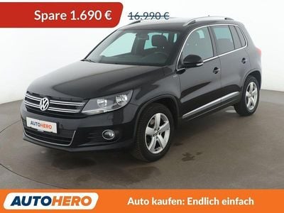 Gebraucht VW Tiguan LOUNGE 110 PS (80 kW) 2016 Schwarz SUV