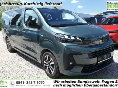 Neu Peugeot Traveller Allure 177 PS (130 kW) 2026 Kapari grün metallic Van / Kleinbus