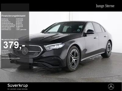 Gebraucht Mercedes E200 AMG 204 PS (150 kW) 2025 Schwarz obsidianschwarz (metallic) Limousine