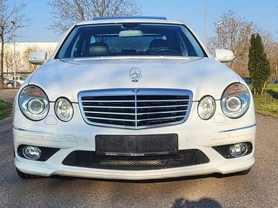 Usata Mercedes E350 AMG 272 CV (200 kW) 2008 Bianco Berlina