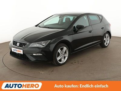 Usata Seat Leon FR 179 CV (131 kW) 2018 Nero Berlina