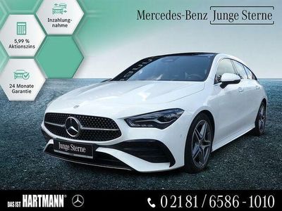 Weiß Gebraucht 2024 Mercedes CLA250 Shooting Brake AMG Kombi | 41.920 € (Teuer)