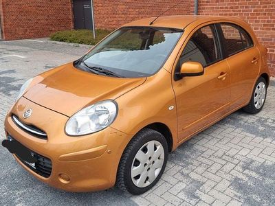 Gebraucht Nissan Micra 80 PS (58 kW) 2011 Orange Kleinwagen