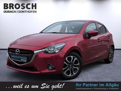 Gebraucht Mazda 2 Sky 90 PS (66 kW) 2015 Rot Kleinwagen