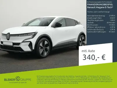Neu Renault Megane E-Tech Komfort 160 kW (218 PS) 2026 Arktisweiß Limousine