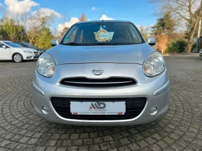 Gebraucht Nissan Micra Acenta 80 PS (58 kW) 2011 Silber Kleinwagen