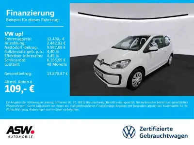 Begagnad VW up! move up! 65 HK (47 kW) 2023 Vit Halvkombi
