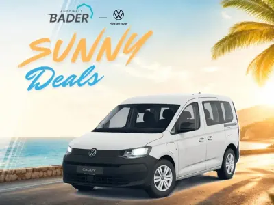 Neu VW Caddy Trendline 150 PS (110 kW) 2025 Weiß Van / Kleinbus